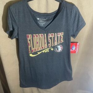 Colosseum Women's Florida State Charcoal Tee